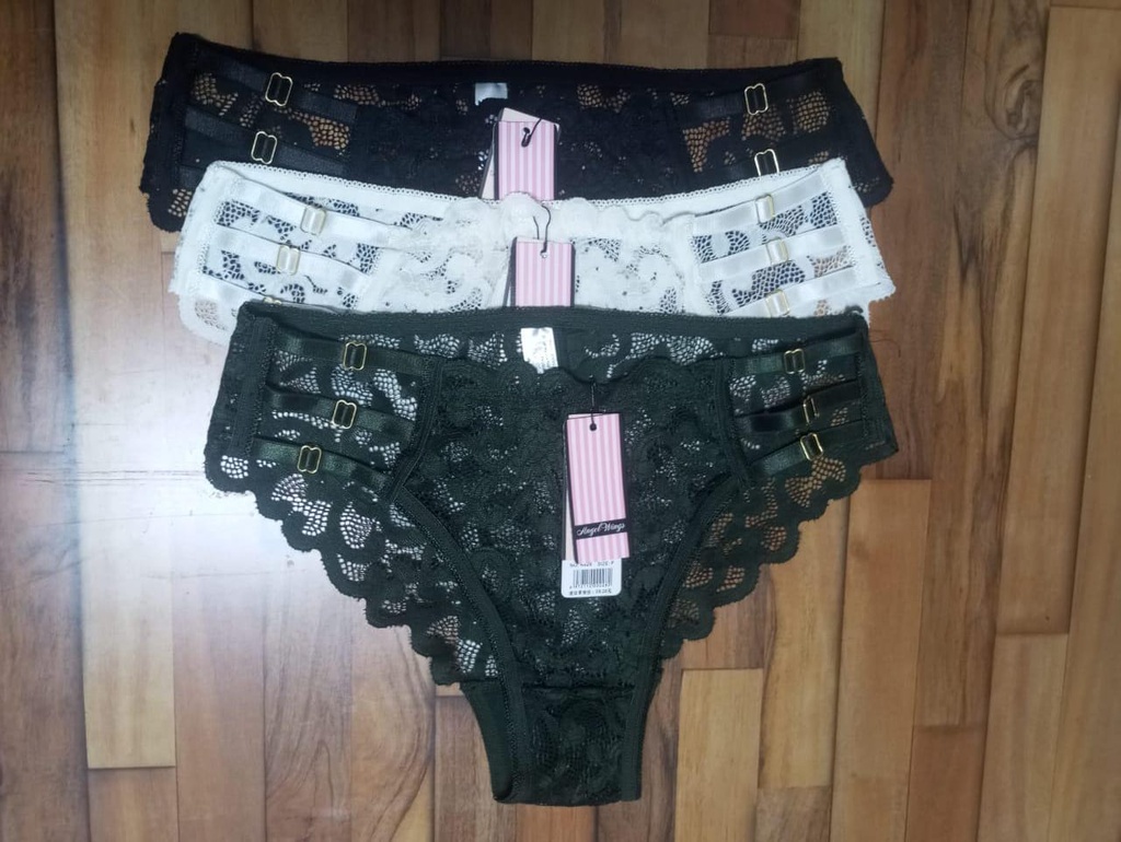 3-Pack Sexy Lace Panties (Size 6-8)