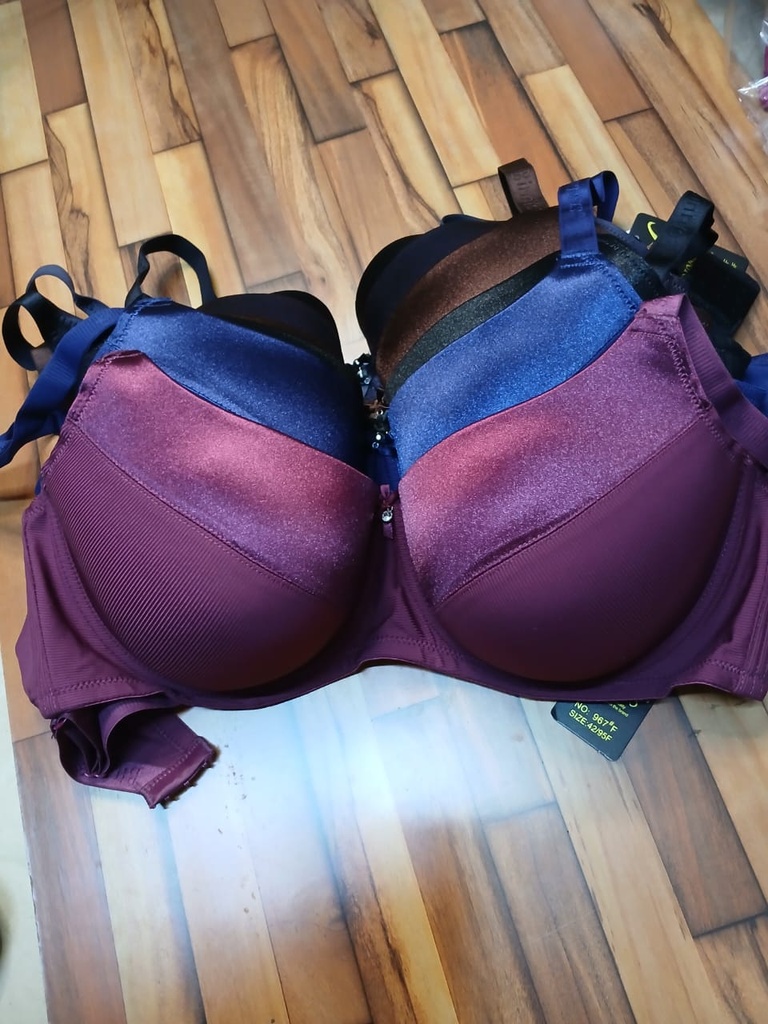 Cozy V-Plunge Smooth Bras ( D-F Cup)